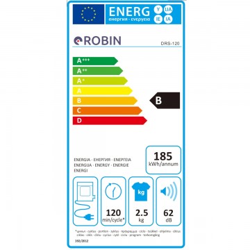 Robin DRS-120 Στεγνωτήριο 2.5kg B